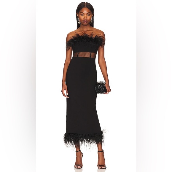 $569 LIKELY Aubrey Dress in Black size6 - itsg.com.tn